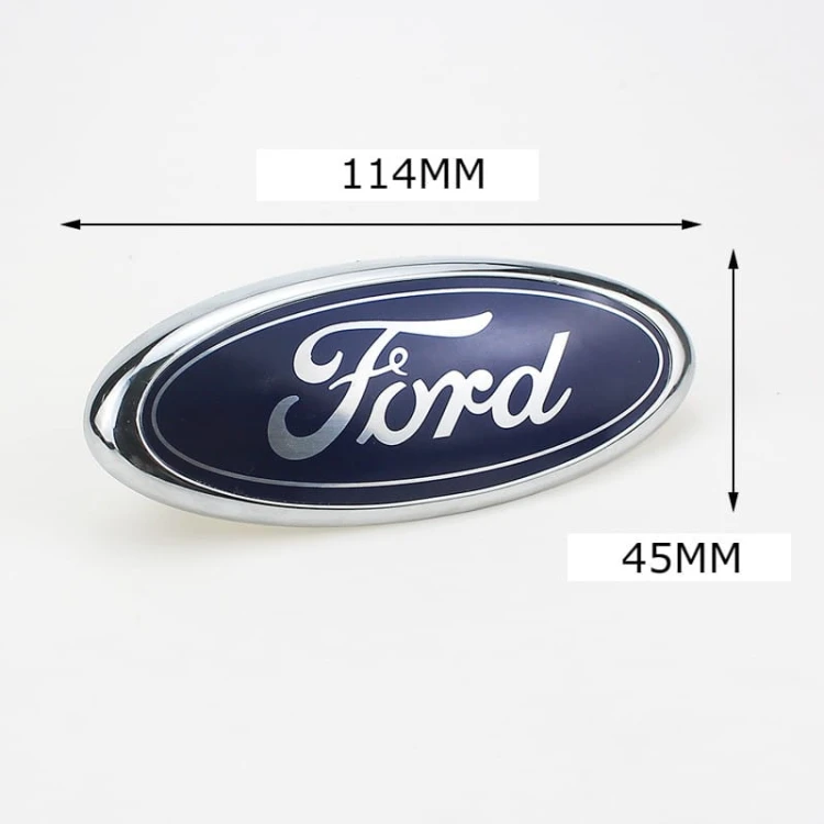 FORD MONDEO S-MAX C-MAX EMBLEMAT LOGO ZNACZEK NAKLEJKA 114mm/45mm
