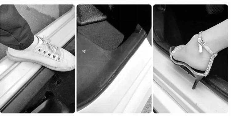 SEAT NAKLEJKI LISTWY NAKŁADKI FOLIA OCHRONNA NA PROGI CARBON