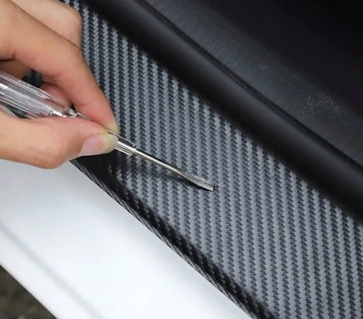 HONDA NAKLEJKI LISTWY NAKŁADKI FOLIA OCHRONNA NA PROGI CARBON