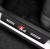 AUDI A4 NAKŁADKI OCHRONNE NAKLEJKI FOLIA NA PROGI CARBON 4szt