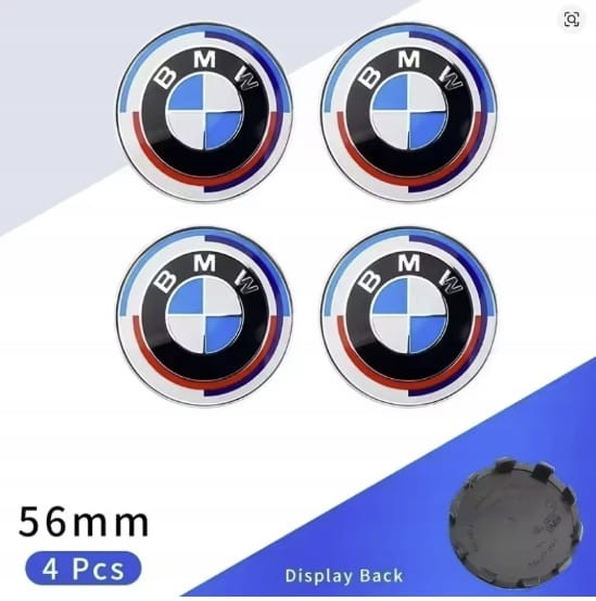 BMW F39 F40 F90 F98 G01 G02 G20 G30 DEKIELKI DEKLE ZNACZKI DO ALUFELG 56mm 4szt.