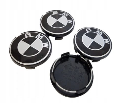 BMW DEKIELKI DEKLE ZNACZKI KAPSLE DO ALUFELG RONAL 63mm/57mm 4szt.