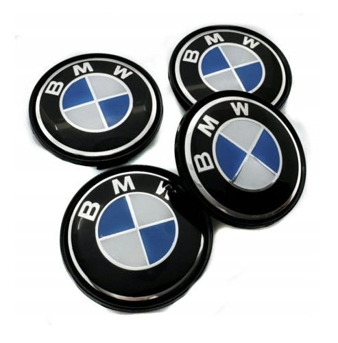 BMW DEKIELKI DEKLE ZNACZKI KAPSLE DO ALUFELG OZ RACING 63mm/58mm 4szt.