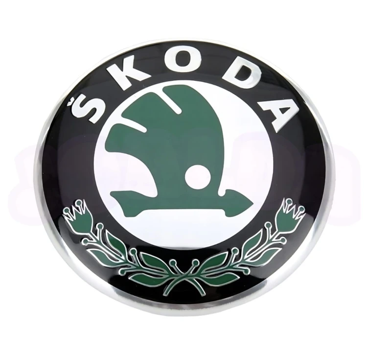 SKODA OCTAVIA III SUPERB II EMBLEMAT ZNACZEK NA MASKĘ PRZÓD KLAPĘ TYŁ 90mm