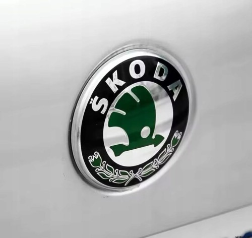 SKODA OCTAVIA III SUPERB II EMBLEMAT ZNACZEK NA MASKĘ PRZÓD KLAPĘ TYŁ 90mm