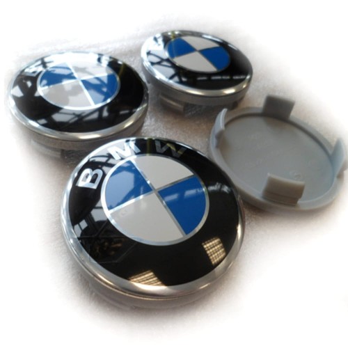 BMW DEKIELKI KAPSLE ZNACZKI DEKLE DO FELG RIAL N32 ANZIO ALUTEC PLATIN 64mm/61mm 4szt.