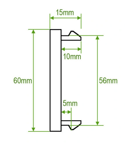 DEKIELKI DO ALUFELG 60MM/56MM 4szt.