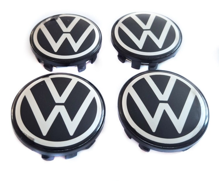 VW DEKIELKI DEKLE ZNACZKI DO ALUFELG MAK 59mm/54mm