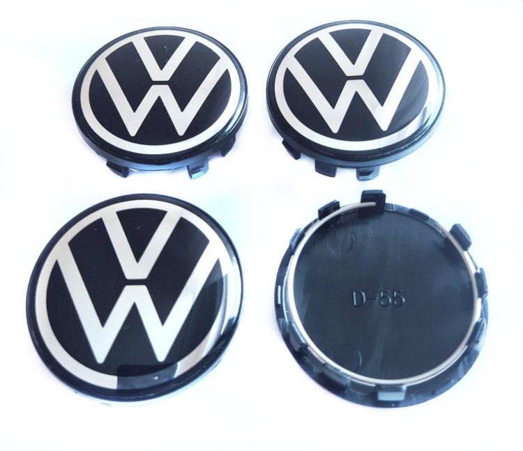VW DEKIELKI DEKLE ZNACZKI DO ALUFELG MAK 59mm/54mm