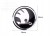 SKODA NAKLEJKI EMBLEMATY LOGO ZNACZKI ALUMINIUM 56mm 4szt