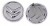 CITROEN C2 C3 C4 C5 C6 C-Elysee DEKIELKI ZNACZKI KAPSLE 60mm/57mm 4szt.