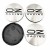 OZ M595 DEKIELKI KAPSLE ZNACZKI ALUFELG 62mm/58mm