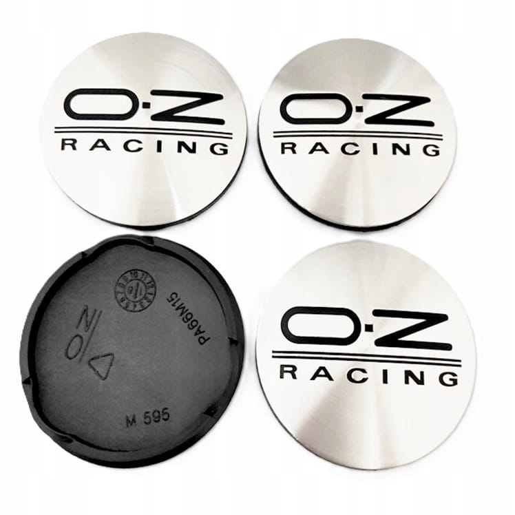 OZ M595 DEKIELKI KAPSLE ZNACZKI ALUFELG 62mm/58mm