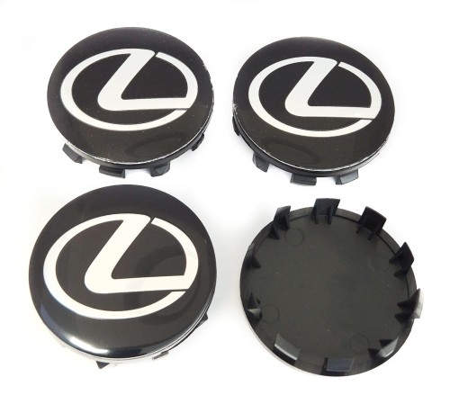 LEXUS DEKIELKI KAPSLE ZNACZKI DO ALUFELG ATT ANZIO DEZENT  57C  56mm/53mm 4SZT.