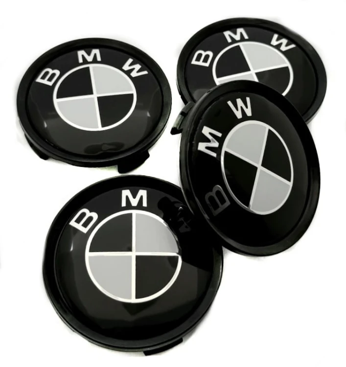 DEKIELKI DEKLE DO FELG BMW DEZENT AEZ MAM CARMANI S62, RIAL N12 75mm/71mm 4SZT.