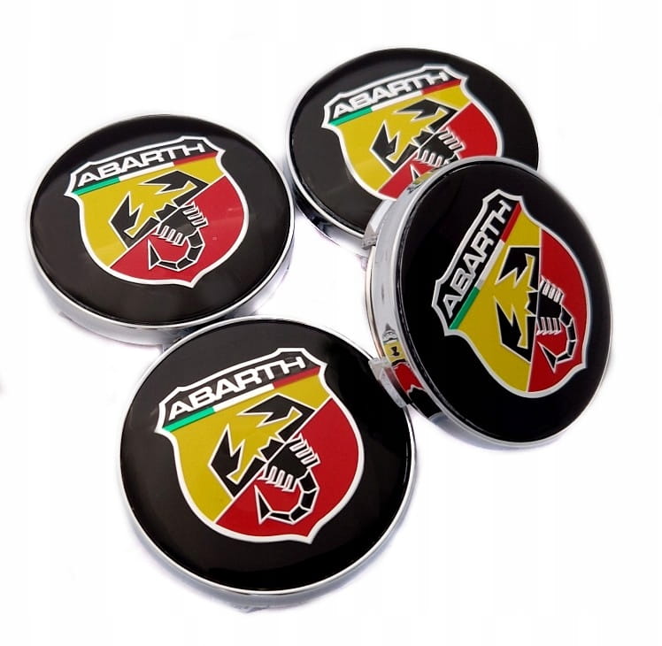 DEKIELKI DO ALUFELG FIAT ABARTH 60mm/57mm