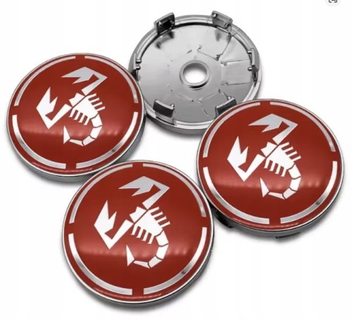 DEKIELKI DO ALUFELG  FIAT ABARTH 60mm/57mm