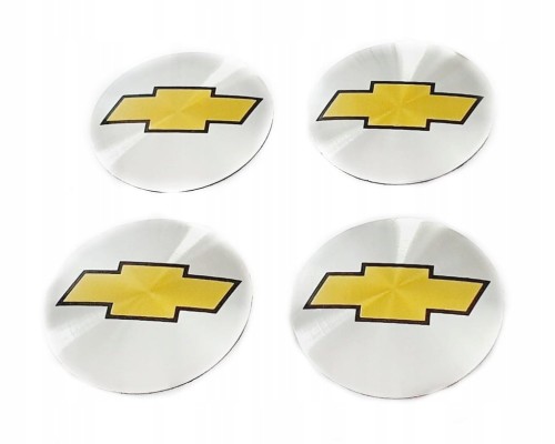 CHEVROLET  NAKLEJKI 56mm EMBLEMATY LOGO ALUMINIOWE