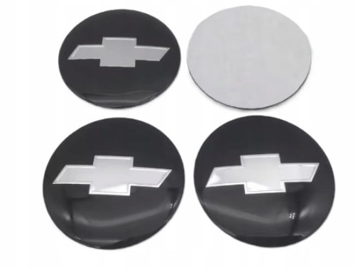 CHEVROLET NAKLEJKI 56mm EMBLEMATY LOGO ALUMINIOWE