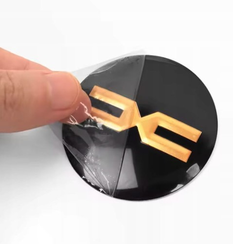 DACIA NAKLEJKI 56mm EMBLEMATY ZNACZKI NOWE LOGO 4szt.