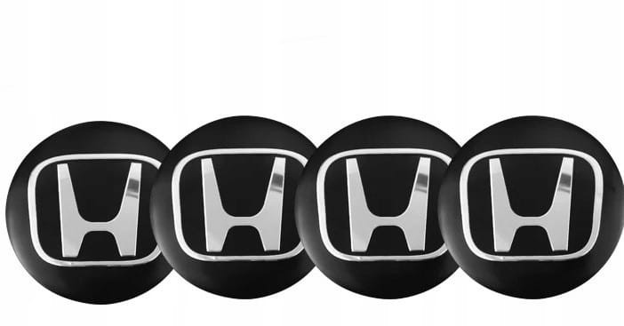 HONDA NAKLEJKI 56mm EMBLEMATY LOGO ZNACZKI  4szt.