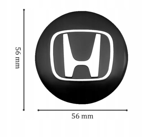 HONDA NAKLEJKI 56mm EMBLEMATY LOGO ZNACZKI  4szt.