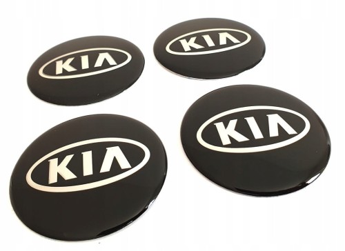 KIA NAKLEJKI EMBLEMAT ZNACZKI NA DEKIELKI 60mm