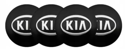 KIA NAKLEJKI EMBLEMAT LOGO ZNACZKI NA KOŁPAKI DEKIELKI 56mm
