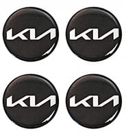 KIA NAKLEJKI EMBLEMAT LOGO ZNACZKI NA KOŁPAKI DEKIELKI 64mm