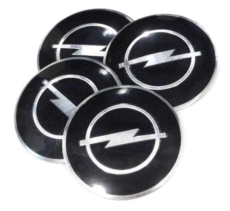 OPEL NAKLEJKI  64mm ZNACZKI EMBLEMATY LOGO 4szt.