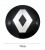 RENAULT  NAKLEJKI 56mm ZNACZKI EMBLEMATY ALUMINIOWE 4szt.
