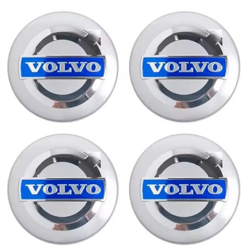 VOLVO NAKLEJKI ZNACZKI 60mm EMBLEMATY LOGO NA KOŁPAKI DEKIELKI 4szt
