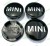 MINI DEKIELKI ZNACZKI KAPSLE DEKLE DO ALUFELG 54mm/44mm