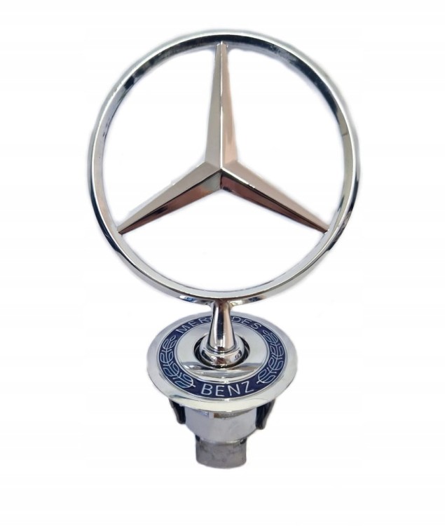 MERCEDES EMBLEMAT CELOWNIK GWIAZDA NA MASKĘ NOWY
