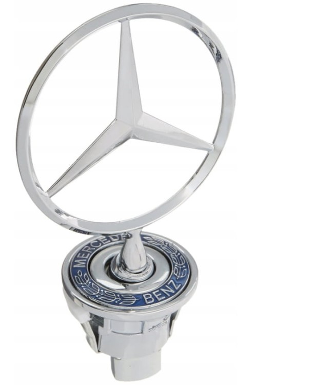 MERCEDES EMBLEMAT CELOWNIK GWIAZDA NA MASKĘ NOWY