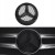 MERCEDES W204 W245 C204 C207 EMBLEMAT GWIAZDA W GRILL 185mm CZARNY POŁYSK