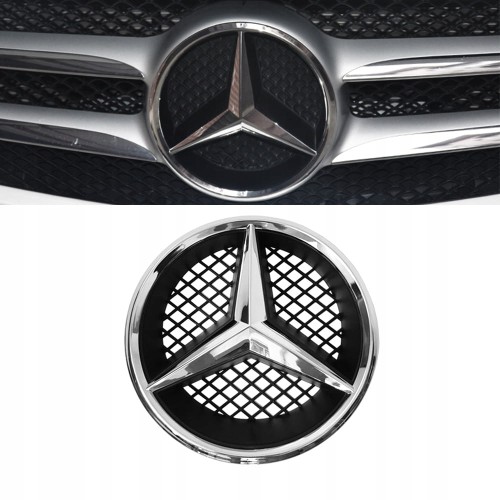 MERCEDES W204 W245 C204 C207 W207 W212 W176 EMBLEMAT GWIAZDA W GRILL 185mm