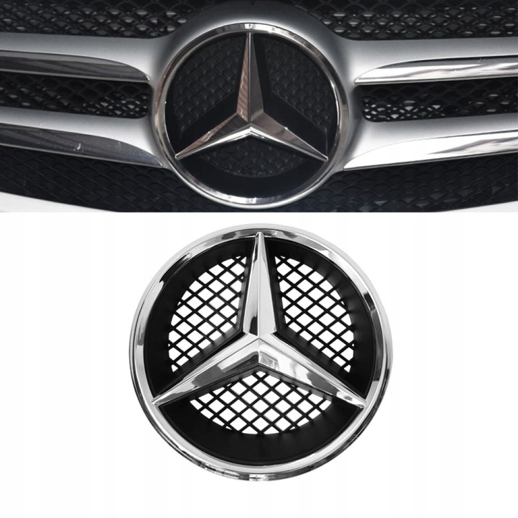 MERCEDES W204 W245 C204 C207 W207 W212 W176 EMBLEMAT GWIAZDA W GRILL 185mm