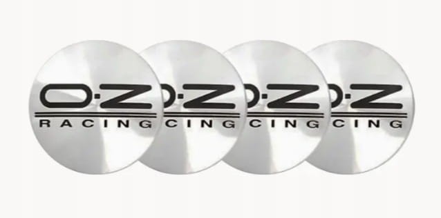 OZ RACING LOGO NAKLEJKI EMBLEMATY ZNACZKI 64mm ALUMINIOWE 4szt