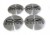 OZ RACING LOGO NAKLEJKI EMBLEMATY ZNACZKI 64mm ALUMINIOWE 4szt