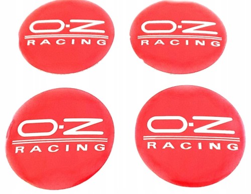 OZ LOGO NAKLEJKI EMBLEMAT 56mm ALUMINIOWE 4szt