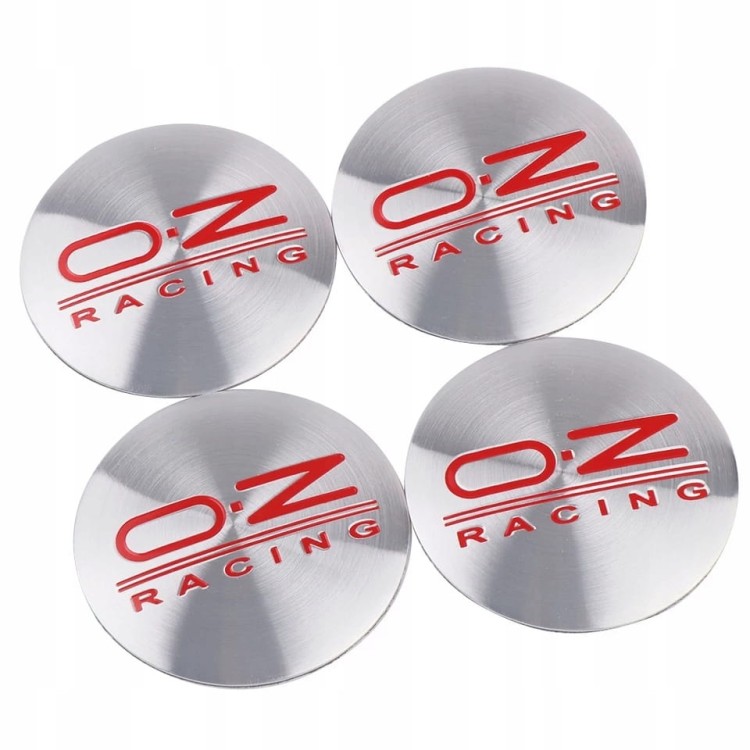 OZ LOGO NAKLEJKI EMBLEMAT 56mm ALUMINIOWE 4szt