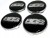 BBS 4x DEKIELKI KAPSLE DEKLE ZNACZKI DO ALUFELG 68mm/64mm