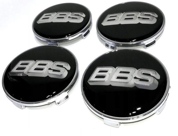 BBS 4x DEKIELKI KAPSLE DEKLE ZNACZKI DO ALUFELG 68mm/64mm