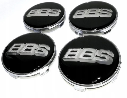 BBS 4x DEKIELKI KAPSLE DEKLE ZNACZKI DO ALUFELG 68mm/62mm