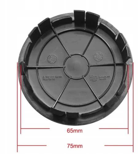 BBS DEKIELKI DEKLE ZNACZKI DO FELG RIAL N63 75mm/66mm