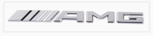 AMG MERCEDES EMBLEMAT ZNACZEK NAPIS NA BAGAŻNIK KLAPĘ CHROM METAL
