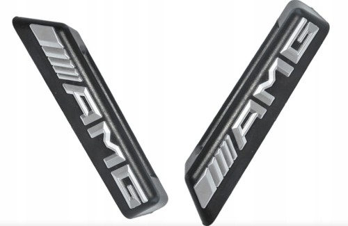 MERCEDES AMG EMBLEMAT ZNACZEK LOGO W GRILL ZDERZAK