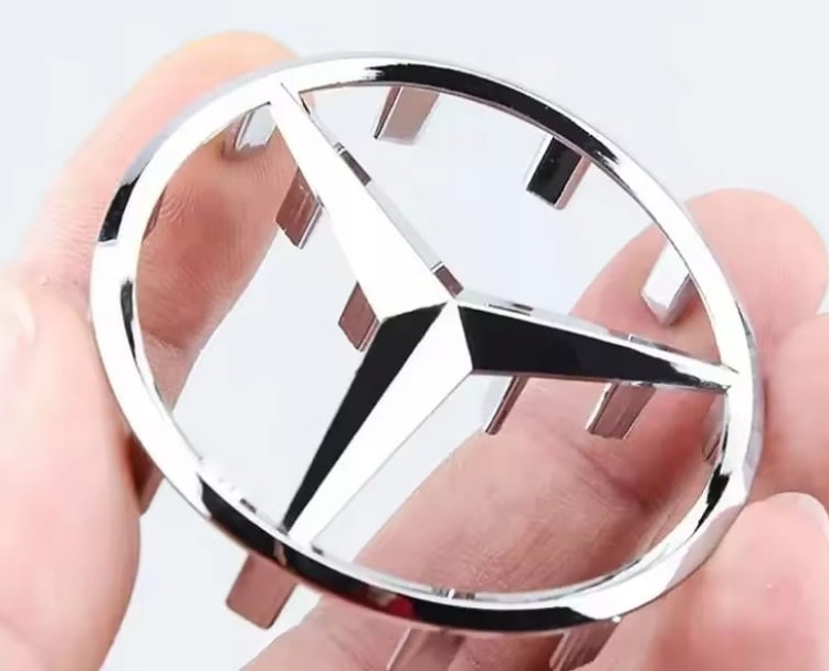 MERCEDES EMBLEMAT ZNACZEK LOGO SYMBOL W KIEROWNICĘ 57mm