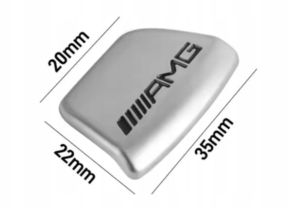 MERCEDES AMG EMBLEMAT ZNACZEK LOGO W KIEROWNICĘ